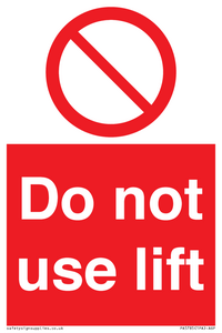 Do not use lift